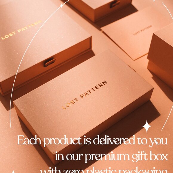 NWT Lost Pattern NYC Chrysler Silk Crepe Neck Scarf – Deco Ivory - Picture 3 of 3